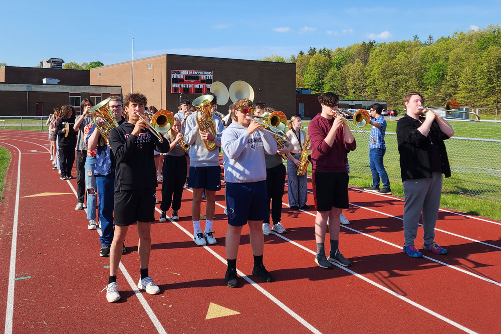 Marching Band Tunes Up for Memorial Day Chatham High School