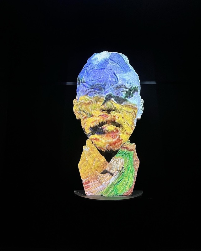 3-D Van Gogh Bust
