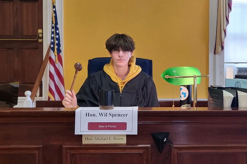 judge at mock trial